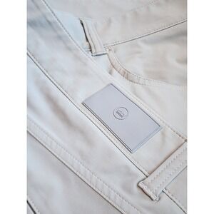 Peter Millar Crown Crafted Mens 42x34 Surge Performance Pants Khaki MS23XB21FB